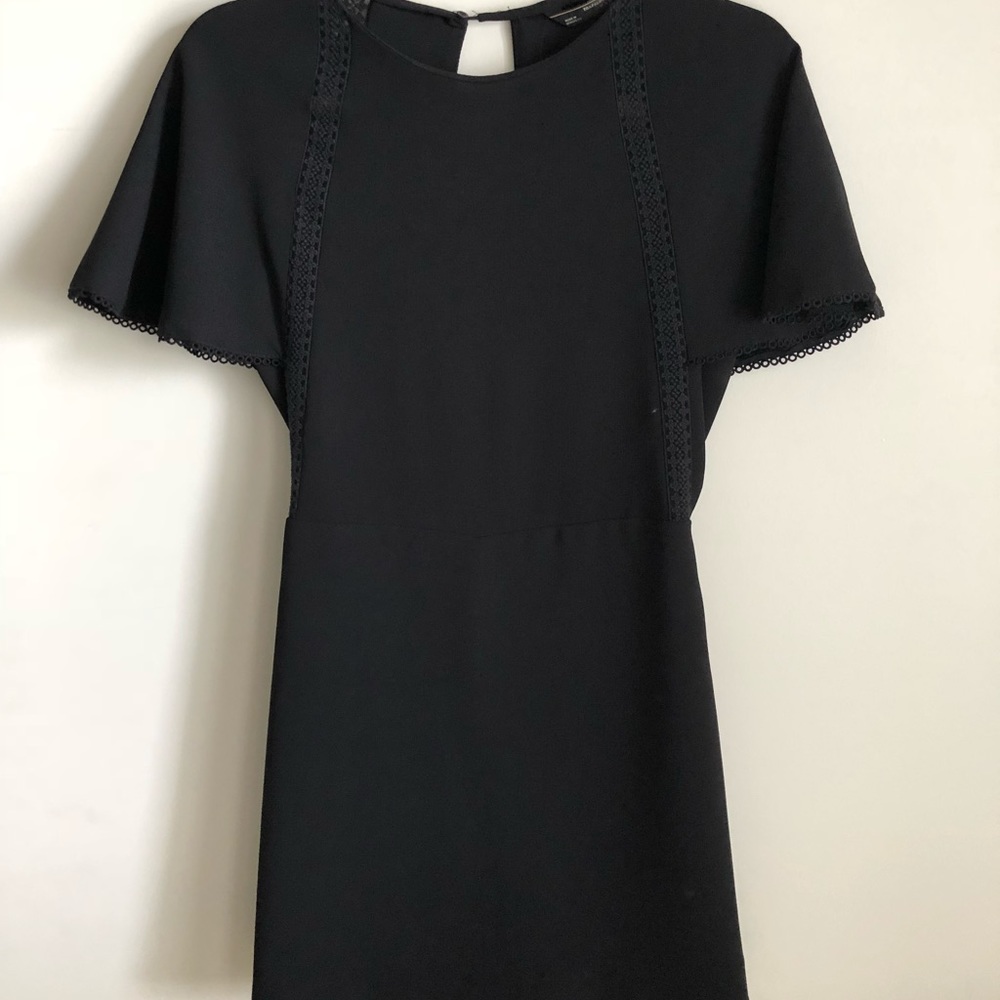 Zara open back romper